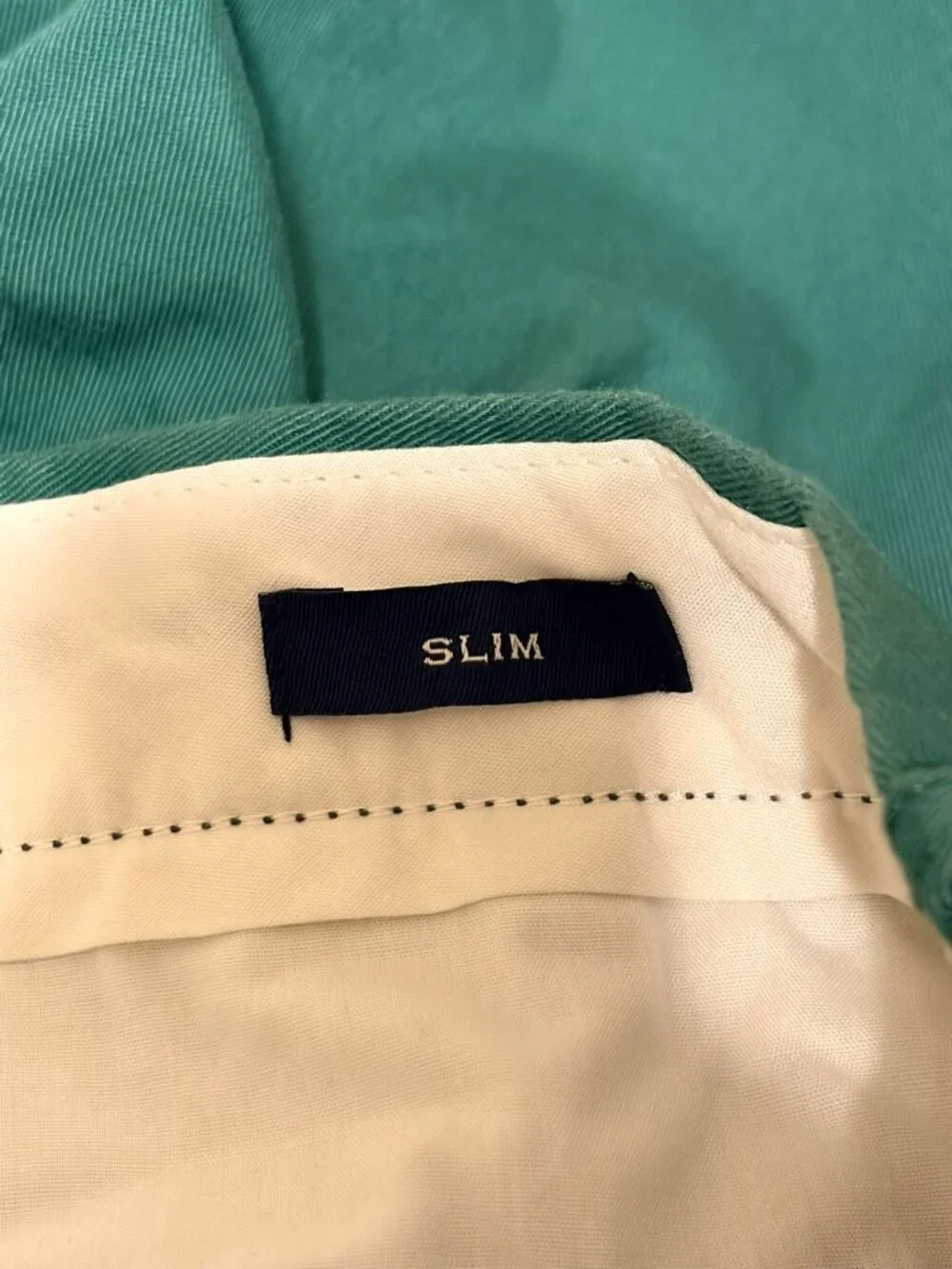 Men's Kelly Green J. Crew Flex Chinos Slim Fit 31